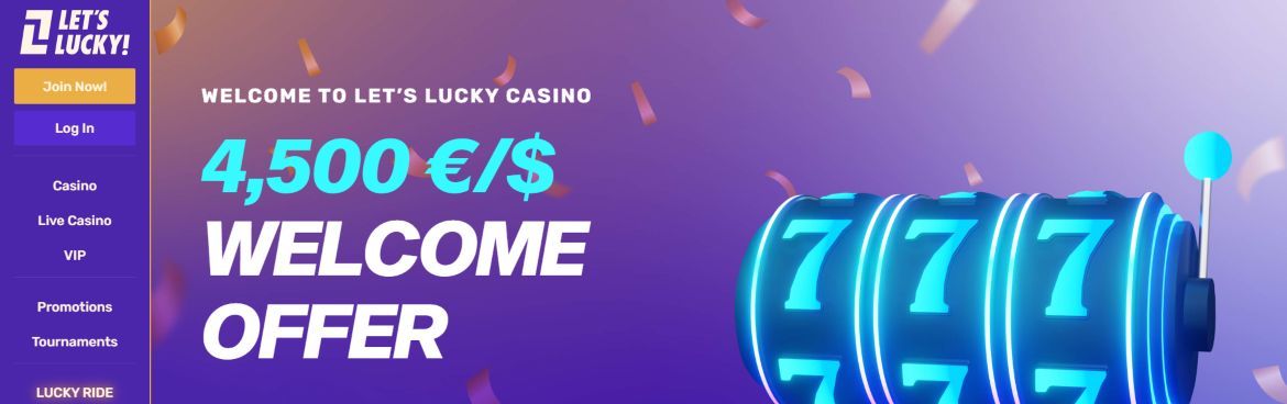 Lets Lucky Casino Banner